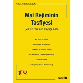 Mal Rejiminin Tasfiyesi Fatih Karamercan