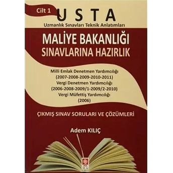 Maliye Bakanlığı Sınavlarına Hazırlık Cilt 1 Adem Kılıç