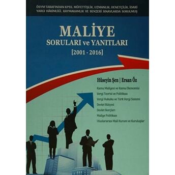 Maliye Soruları Ve Yanıtları (2001 - 2016) Ersan Öz