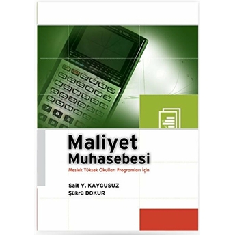 Maliyet Muhasebesi-Şükrü Dokur