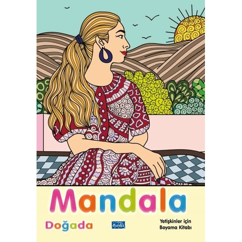 Mandala Doğada Alka Graphic