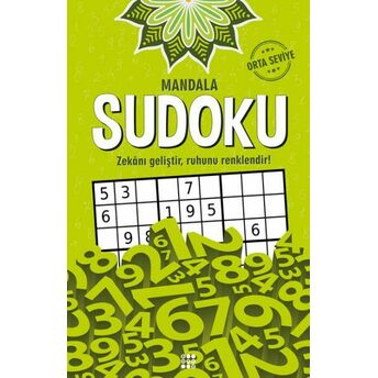 Mandala Sudoku - Orta Seviye Kolektif