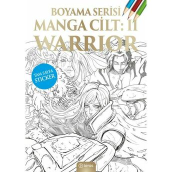 Manga Boyama Cilt Iı: Warrior Kolektif