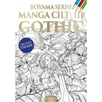 Manga Boyama Cilt Iıı: Gothic Kolektif