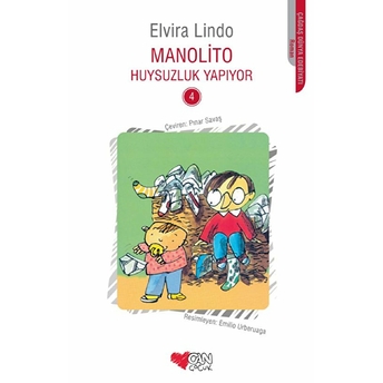 Manolito Huysuzluk Yapıyor (4.Kitap) Elvira Lindo