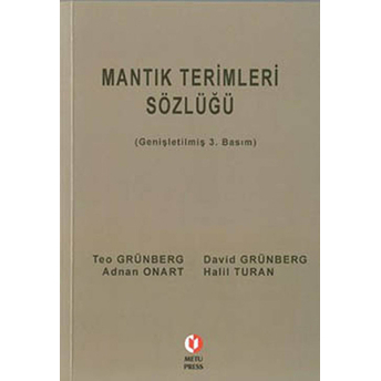 Mantık Terimleri Sözlüğü