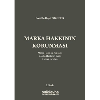 Marka Hakkının Korunması Hayri Bozgeyik