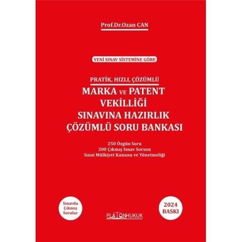 Marka Ve Patent Sınavına Hazırlık Çözümlü Soru Bankası Ozan Can