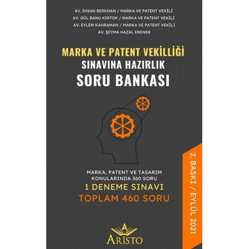 Marka Ve Patent Vekilliği Sınavına Hazırlık Soru Bankası Ihsan Berkhan