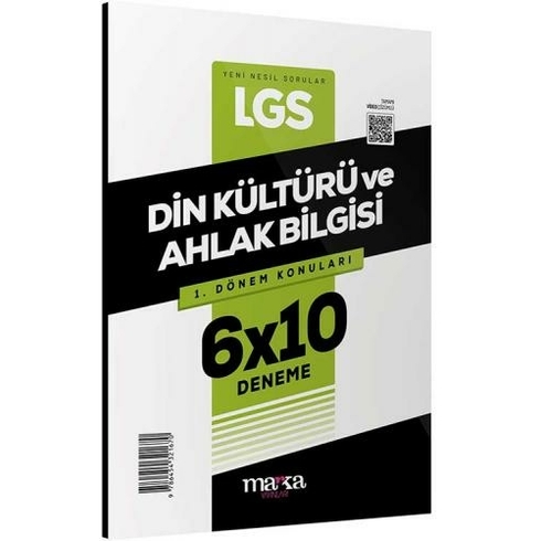 Marka Yayınları 2023 Lgs 1.Dönem Konuları Din Kültürü Ve Ahlak Bilgisi 6 Deneme