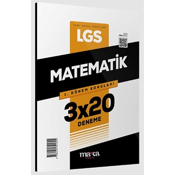 Marka Yayınları 2023 Lgs 1. Dönem Konuları Matematik 3 Deneme