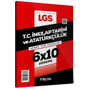 Marka Yayınları 2024 8. Sınıf Lgs Tc Inkılap Tarihi Ve Atatürkçülük 6X10 Deneme Komisyon