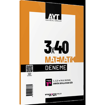 Marka Yayınları Ayt 2023 Matematik 3X40 Deneme