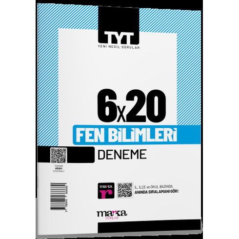 Marka Yayınları Tyt 2023 Fen Bilimleri 6×20 Deneme