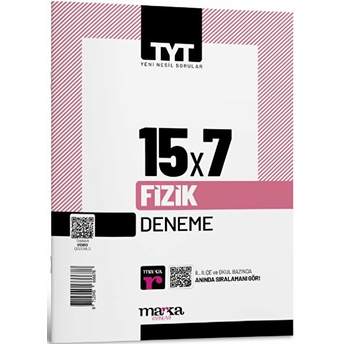 Marka Yayınları Tyt 2023 Fizik 15×7 Deneme