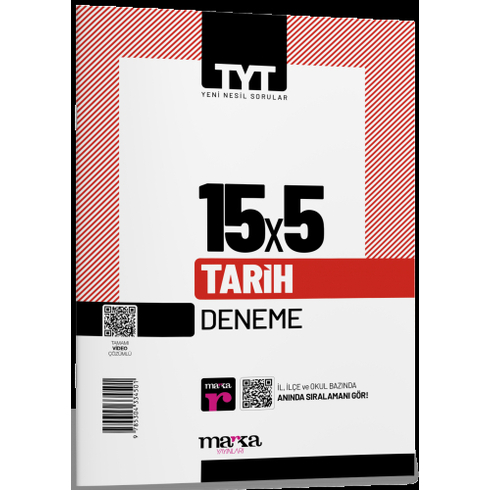 Marka Yayınları Tyt 2023 Tarih 15×5 Deneme