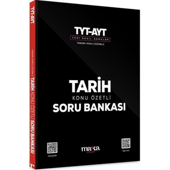 Marka Yayınları Tyt Ayt Tarih Konu Özetli Yeni Nesil Soru Bankası Tamamı Video Çözümlü Komisyon