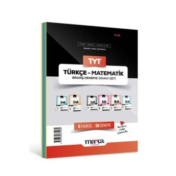 Marka Yayınları Tyt Türkçe – Matematik Barnş Deneme Sınavı Seti 6 Kitap Komisyon