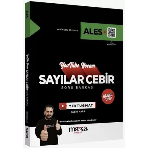 Marka Yayınlarıales Sayısal Cebir Youtube Hocam Soru Bankası Video Çözümlü