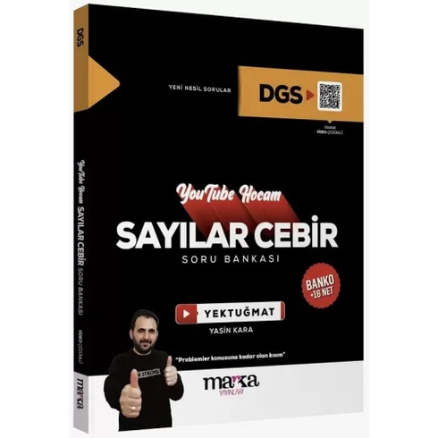 Marka Yayınlarıdgs Sayısal Cebir Youtube Hocam Soru Bankası Video Çözümlü