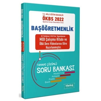 Markaj Yayınları 2022 Başöğretmenlik Tamamı Çözümlü Soru Bankası Komisyon