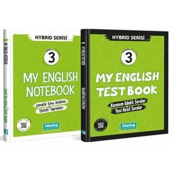 Markaj Yayınları 3. Sınıf Hibrid Serisi My English Komisyon