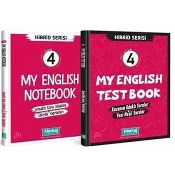 Markaj Yayınları 4. Sınıf Hibrid Serisi My English Komisyon