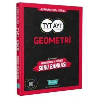 Markaj Yayınları Tyt Ayt Geometri Aspirin Plus Serisi Soru Bankası Komisyon