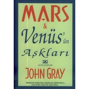 Mars Ve Venüs'Ün Aşkları John Gray