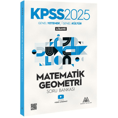 Marsis Yayınları 2025 Kpss Matematik Geometri Soru Bankası Video Çözümlü Komisyon