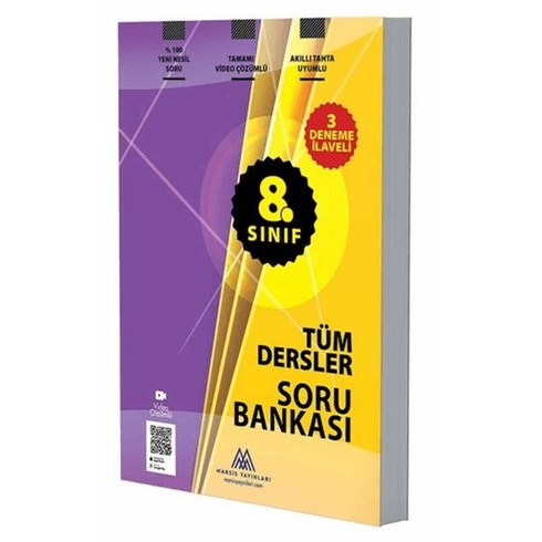 Marsis Yayınları 8. Sınıf Tüm Dersler Soru Bankası Kolektif