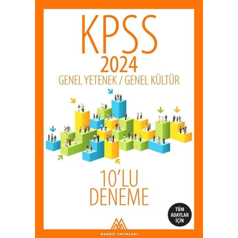 Marsis Yayınları Kpss Genel Yetenek Genel Kültür 10’Deneme