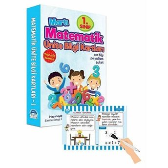 Martı 1.Sınıf Matematik Ünite Bilgi Kartları Emine Sevgi Özen