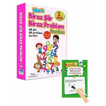 Martı 3.Sınıf Biraz Şiir Biraz Problem Kartları Mustafa Işık