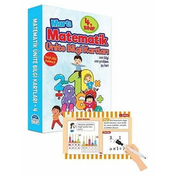 Martı 4.Matematik Ünite Bilgi Kartları Emine Sevgi Özen