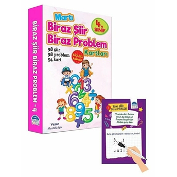 Martı 4.Sınıf Biraz Şiir Biraz Problem Kartları Mustafa Işık