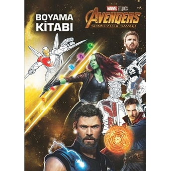 Marvel Avengers - Sonsuzluk Savaşı (Boyama Kitabı) Kolektif