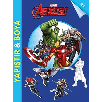 Marvel Avengers Yapıştır Boya Kolektif