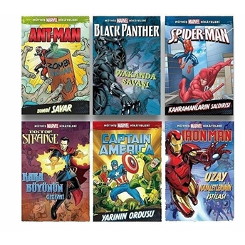 Marvel Müthiş Hikayeler 6 Kitap Set