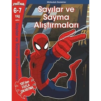 Marvel Spider-Man Sayılar Ve Sayma Alıştırmaları 6- 7 Yaş Chris Andrew