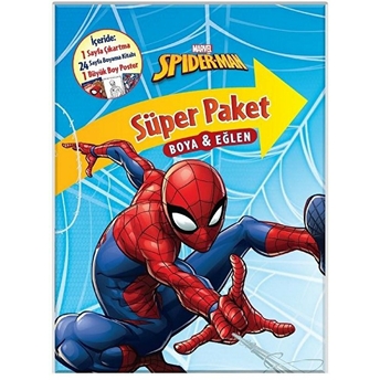 Marvel Spider - Man Süper Paket Boya Ve Eğlen Kolektif