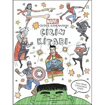 Marvel - Süper Kahramanın Çizim Kitabı Kurt Hartman, Tomaspalacios