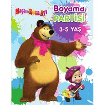 Maşa Ile Koca Ayı - Boyama Partisi Kolektif