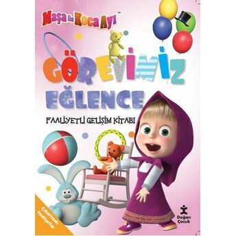 Maşa Ile Koca Ayı Görevimiz Eğlence Faaliyetli Gelişim Kitabı