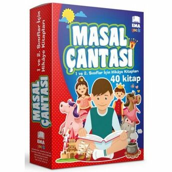 Masal Çantası 1. Ve 2. Sınıflar Için Hikaye Kitapları (40 Kitap Takım) Kolektif