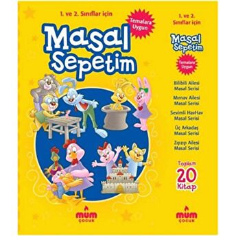 Masal Sepetim (20 Kitap Takım) Kolektif