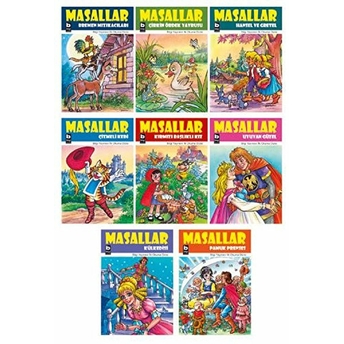 Masallar (8 Kitap) Necla Ülkü Kuglin