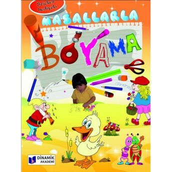 Masallarla Boyama (Sticker Hediyeli) Kolektif