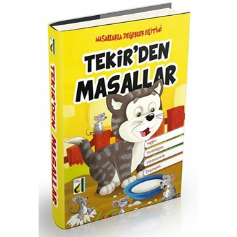 Masallarla Değerler Eğitimi - Tekirden Masallar (Ciltli) Sara Gürbüz Özeren