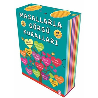 Masallarla Görgü Kuralları - Set ( 10 Kitap ) Münire Şafak